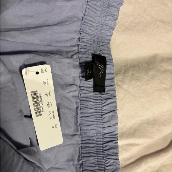 J. Crew Rickrack Trim Poplin Skirt Midi Sz M - Picture 4 of 4